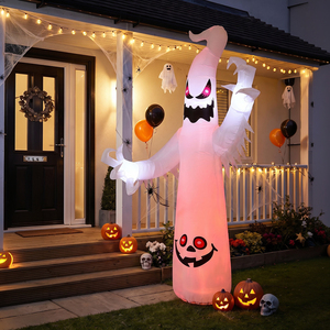 Halloween 7FT Light Up Inflatable Ghost
