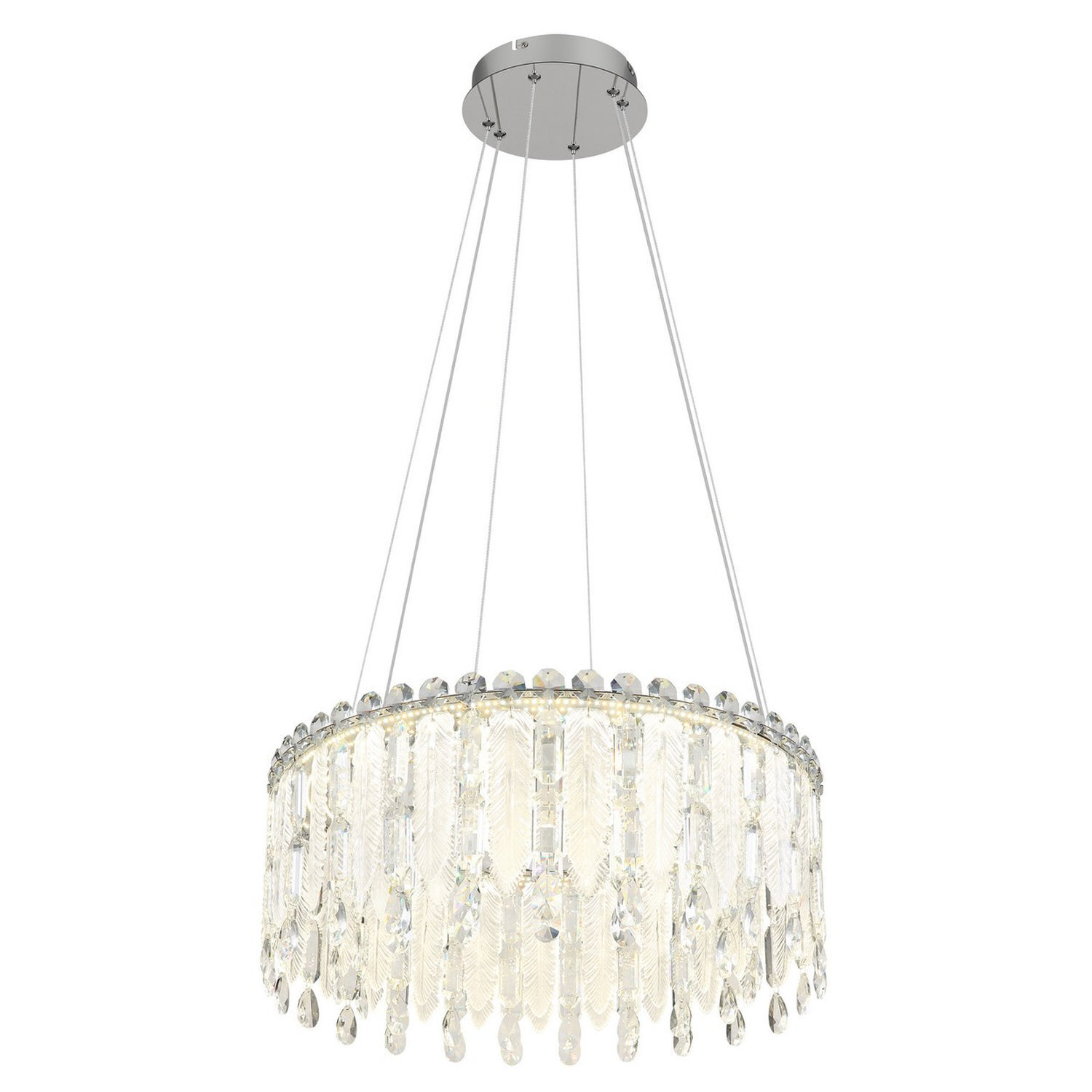 Globo Lighting Klunka Pendant Light Chrome