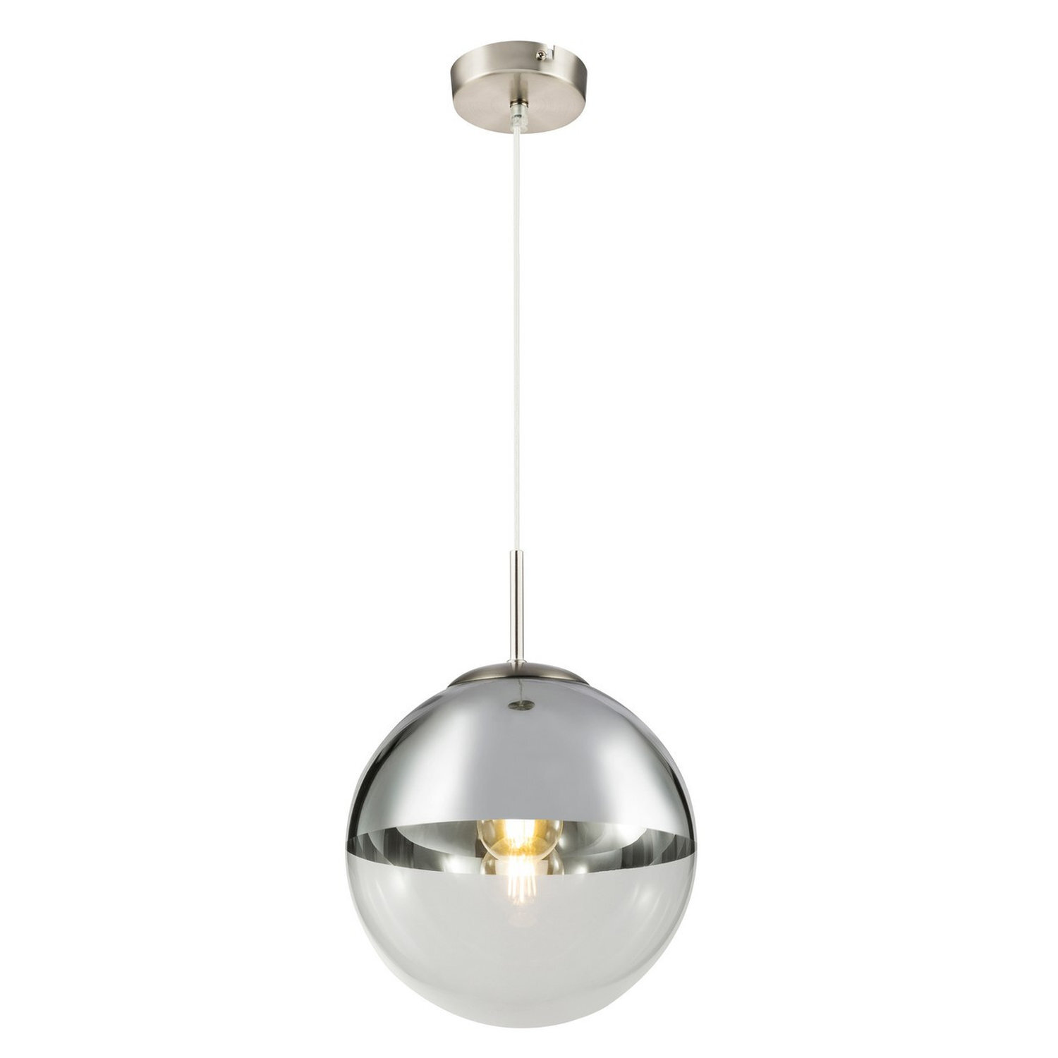 Globo Lighting Varus Pendant Light Nickel