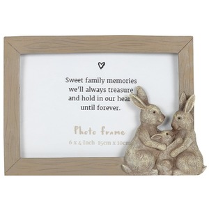 Family Bunny Photo Frame