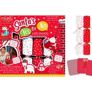 Santa Yes Or No Crackers