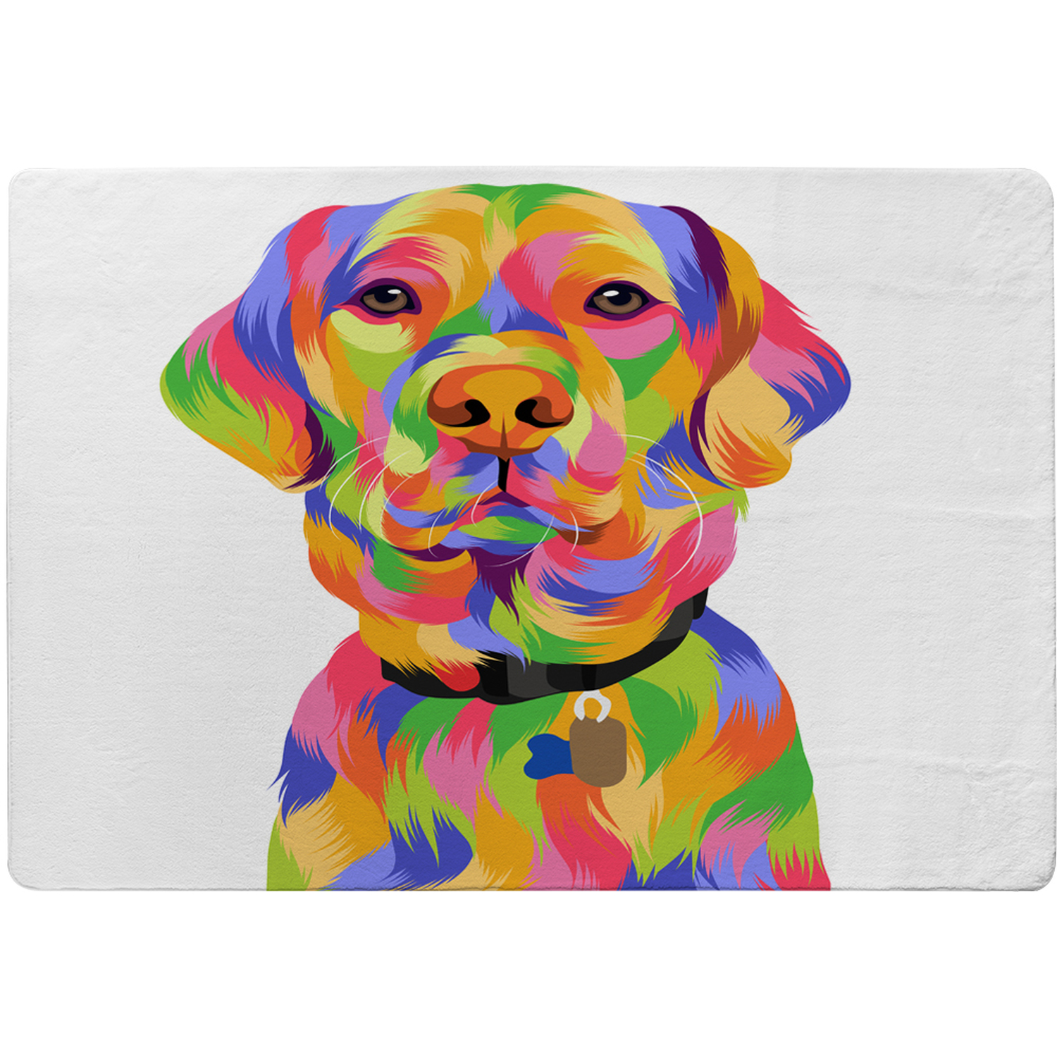 Amazing Illustration Pop Art Designer Rug - Red / 200cm thumbnail