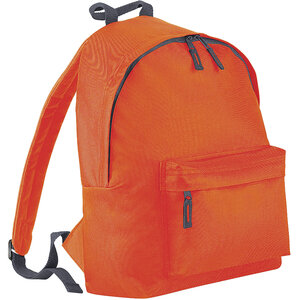 Fashion Backpack (18 Litres) - OrangeGraphite Grey