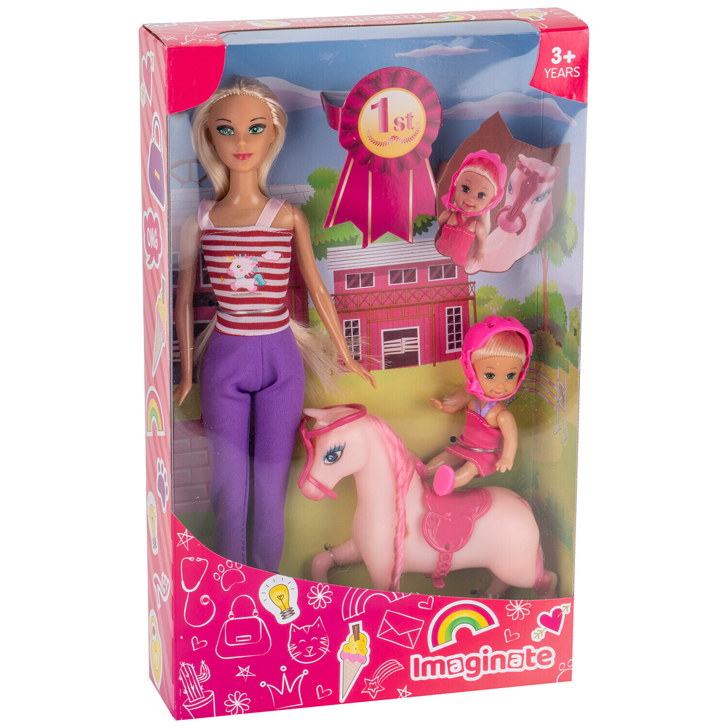 Image of Equestrian Doll Set