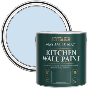 Rust-Oleum  Kitchen Wall Paint Matt  - Powder Blue 2.5L