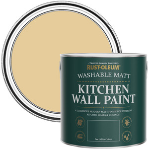 Rust-Oleum  Kitchen Wall Paint Matt  - Sandstorm 2.5L