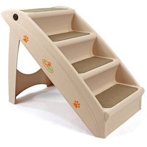 Pet Stairs in Beige Pawprint