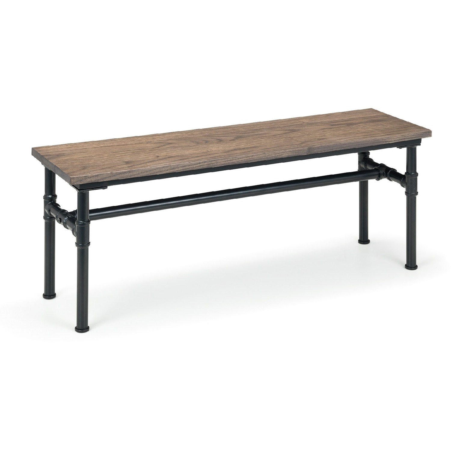 Carnegie Dining Table And Benches Set - Brown