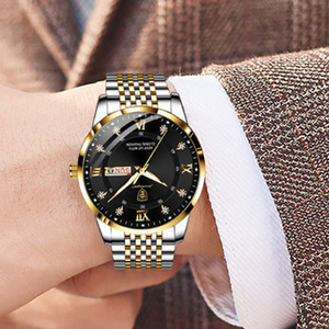 Men's Smart Quartz Stainless Steel Watch