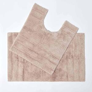Spa Supreme Luxury Bath Mat and Pedestal Set