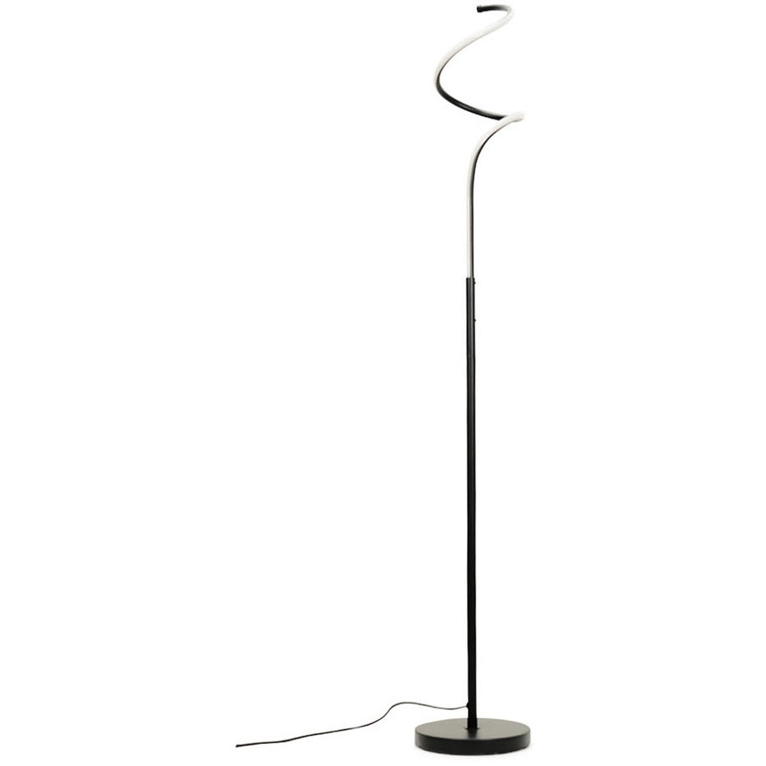 Palmer Black Floor Lamp - Black