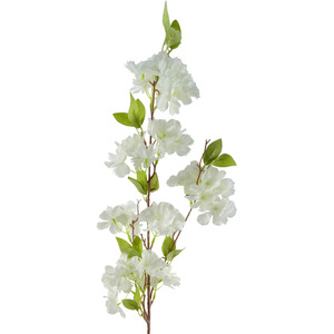 White Artificial Blossom Stem