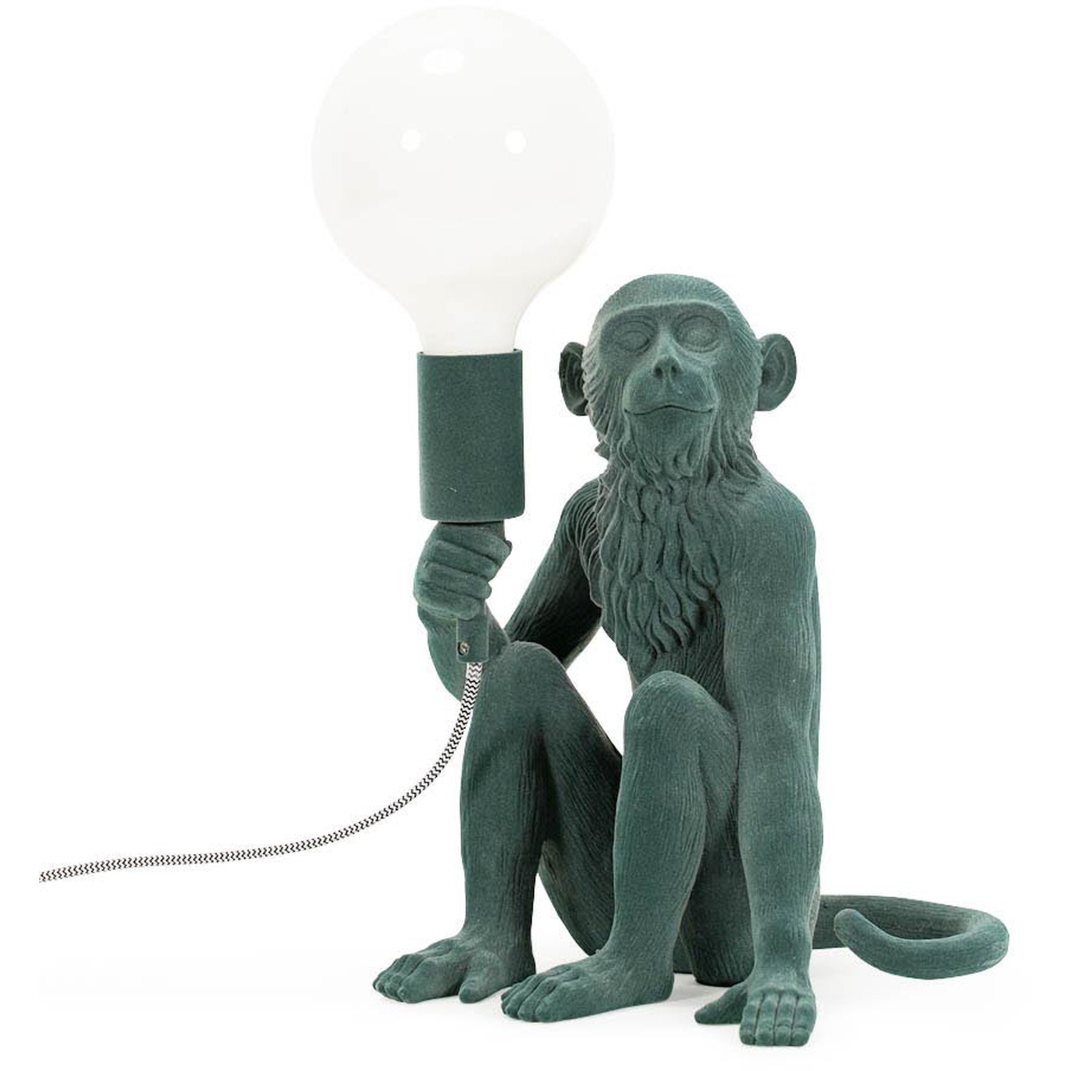 Image of George Monkey Table Lamp - Dark&hellip;