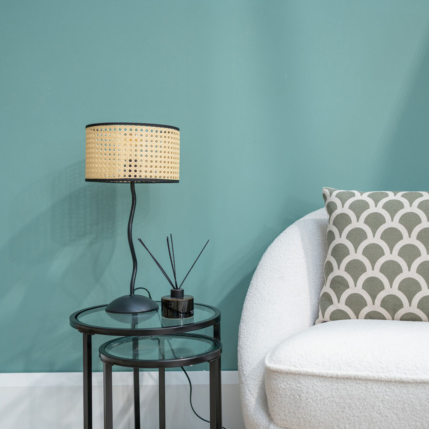 Image of Wiggle Table Lamp - Black /&hellip;