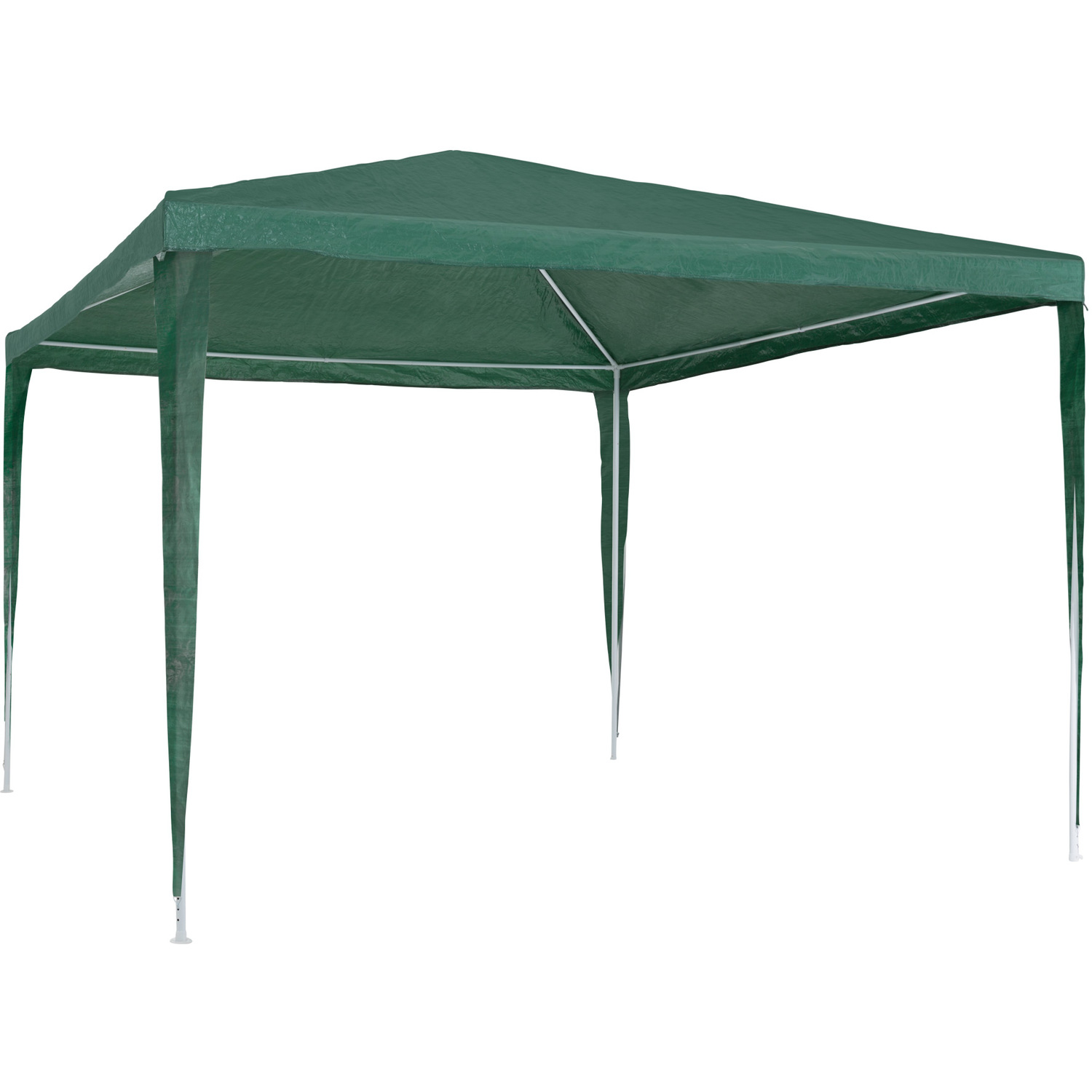 Gazebo Baraban 3x3m With 3 Side Panels - Green