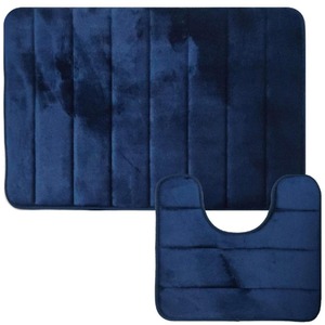 Memory Foam Soft Bath Mat Set 2
