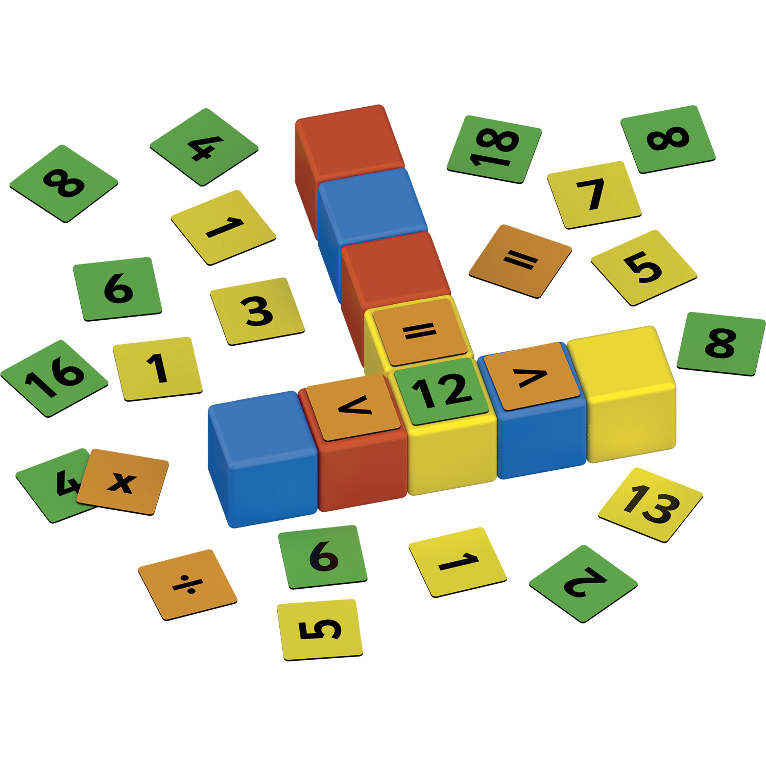 Math Magnetic Shape Geomag Magicube Magnetic Shapes Maths Builder - 55 Pieces