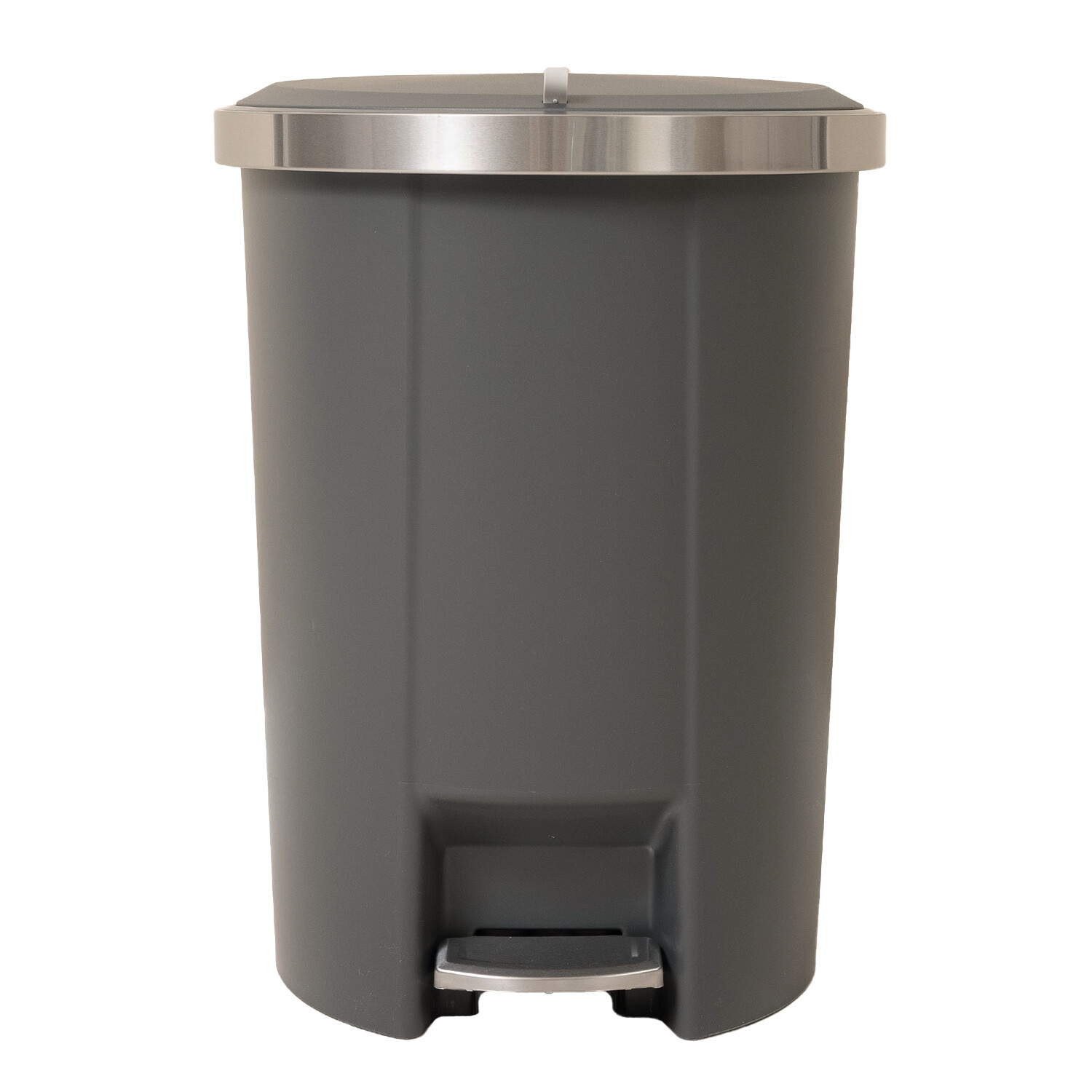50L Pedal Lid Bin - Grey