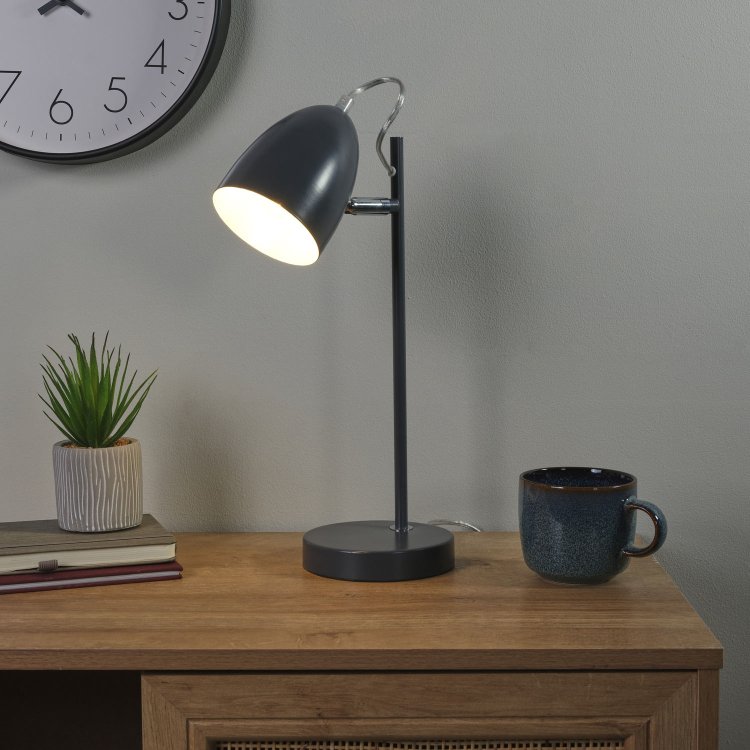 Image of Albie Desk Lamp Grey - Grey