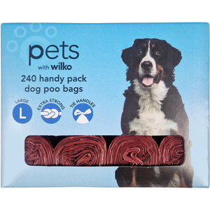 Pack of 240 Dog Poo Bags