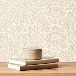 Ditsy Deco Fan Wallpaper