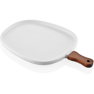 Woody Collection Porcelain Serving Board - 38 x 25 cm