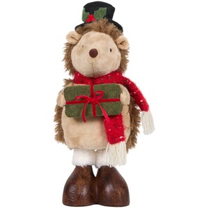 Extendable Christmas Hedgehog Standing Decoration
