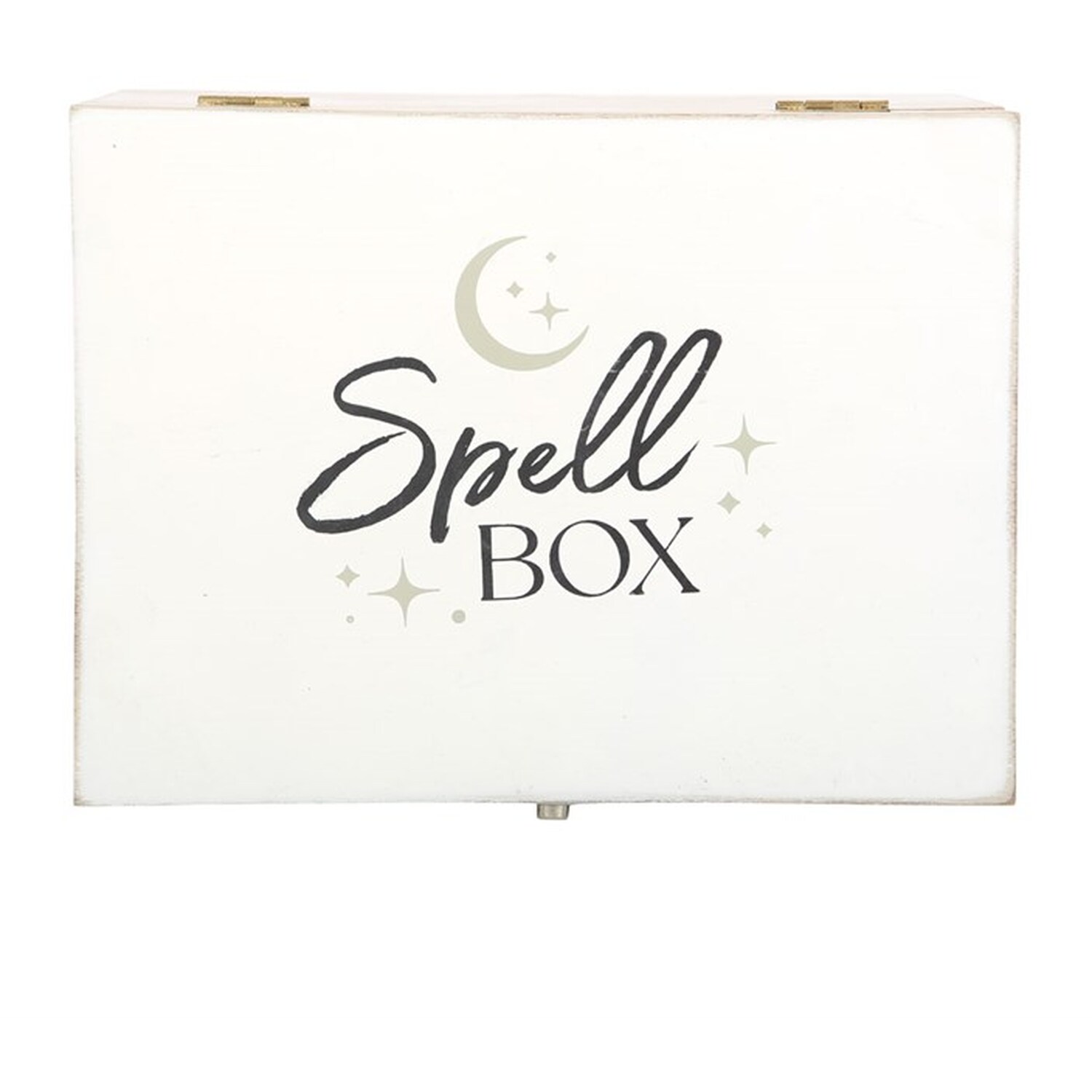 Mystic White Witch Spell Storage Box
