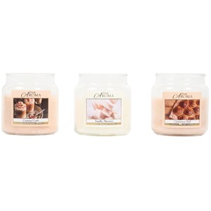 Pack of 3 Luxury Scented Mason Jar Candles