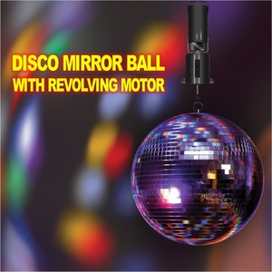 Rotating Mirror Disco Ball 15cm with Motor