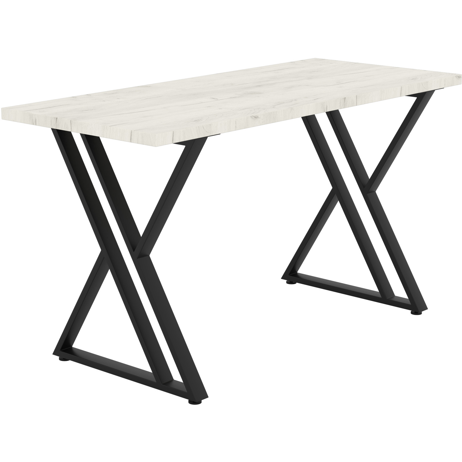 Shefa Line New York 140 Cm Dining Table - White Craft Oak