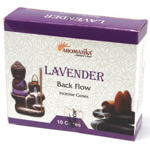 Aromatica Backflow Incense Cones Lavender