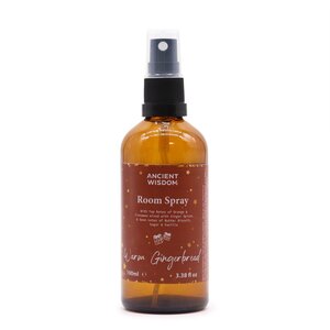 Warm Gingerbread Room Pillow Spray Holiday Cozy Scent