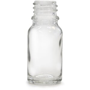 Clear Bottle for Essential Fragrance Oils with Lid