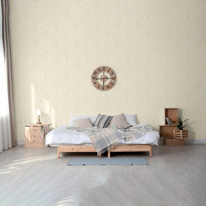 Chelsea Garden Acanthus Damask Wallpaper