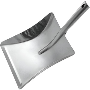 Universal Galvanized Dustpan and Coal Shovel - Heavy Duty, Rust-Resistant
