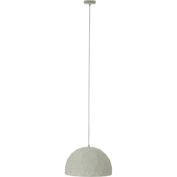 Mateo Small White Dome Pendant Light