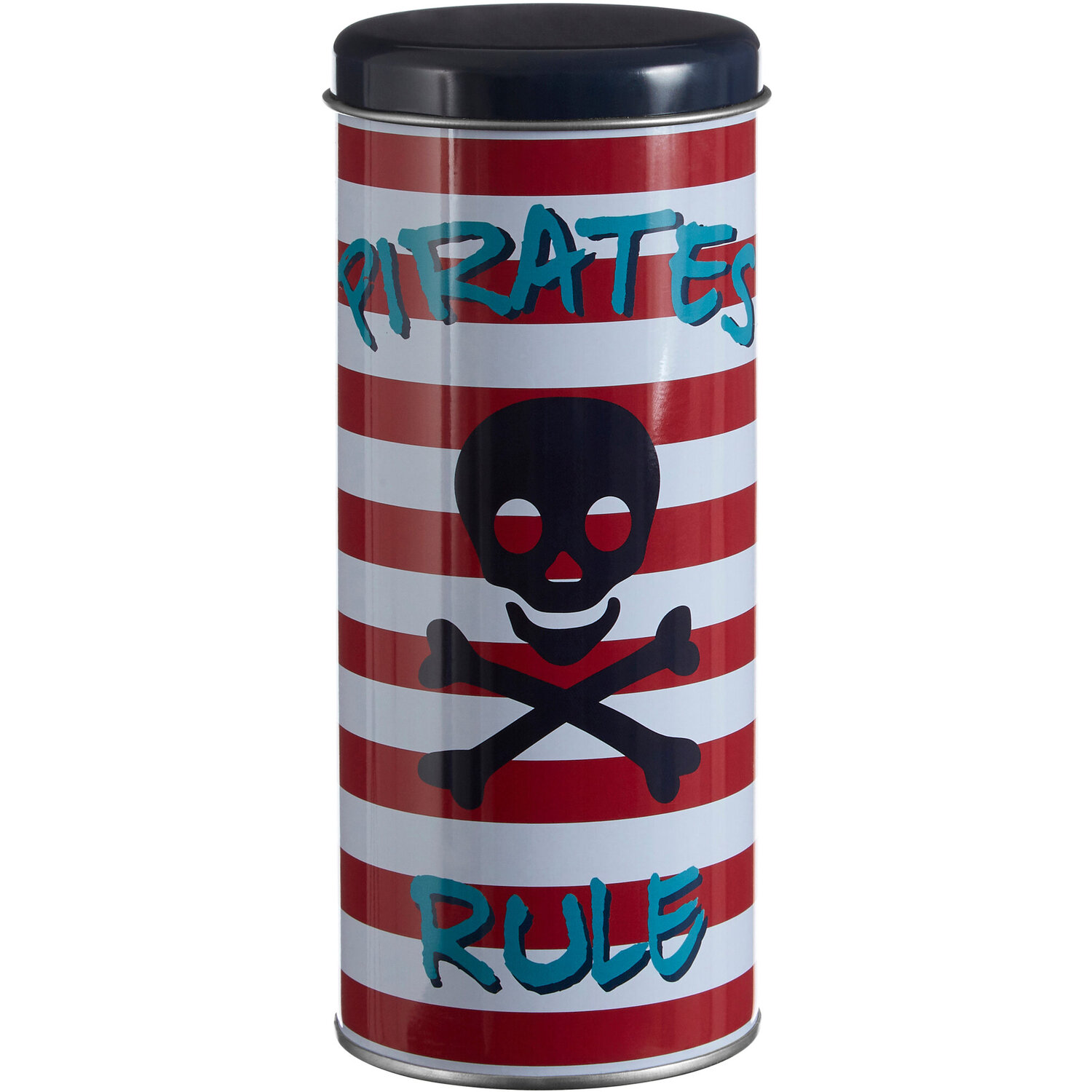 Pirate Round Storage Canister - Multicolour