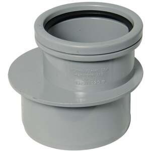 FloPlast 110mm Soil Reducer 110mm x 82mm Grey - SP97 - Ideal for Plumbing Applications