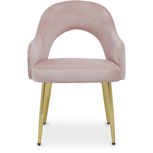 Dani Dusky Pink Velvet Dining Chair