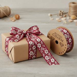 Reel of Artistry Daisy Woven Ribbon 10m x 36mm