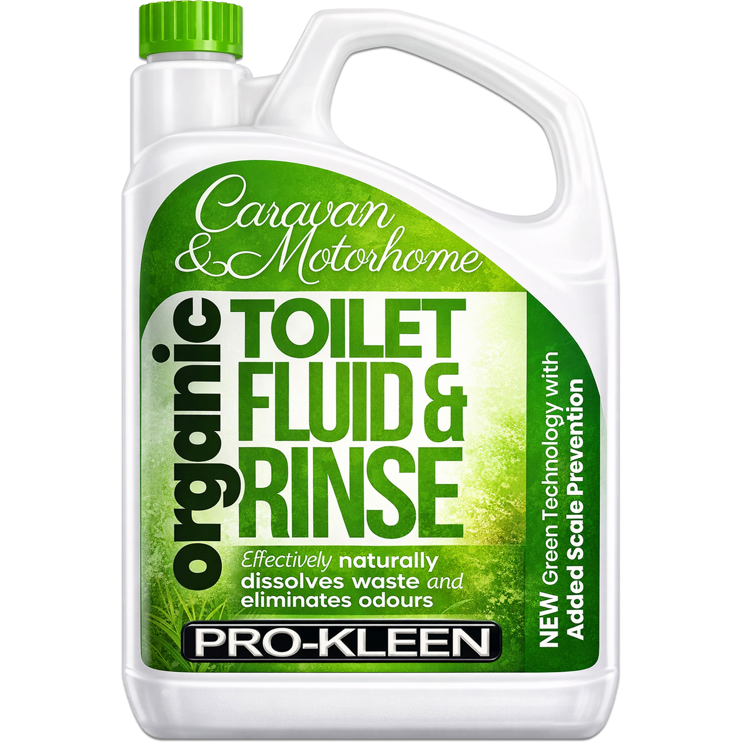 Organic Caravan Toilet Cleaner - Green / 5kg