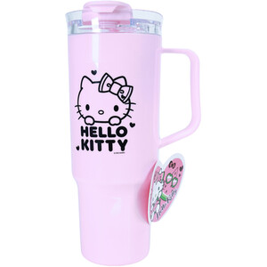Hello Kitty Tumbler with Straw and Handle