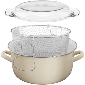 Telo Cream Deep Fryer