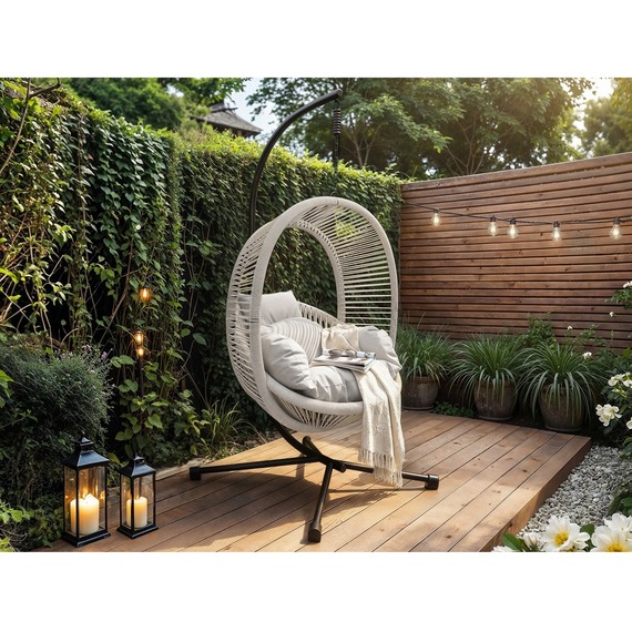 Lana Garden Swing Chair Rattan