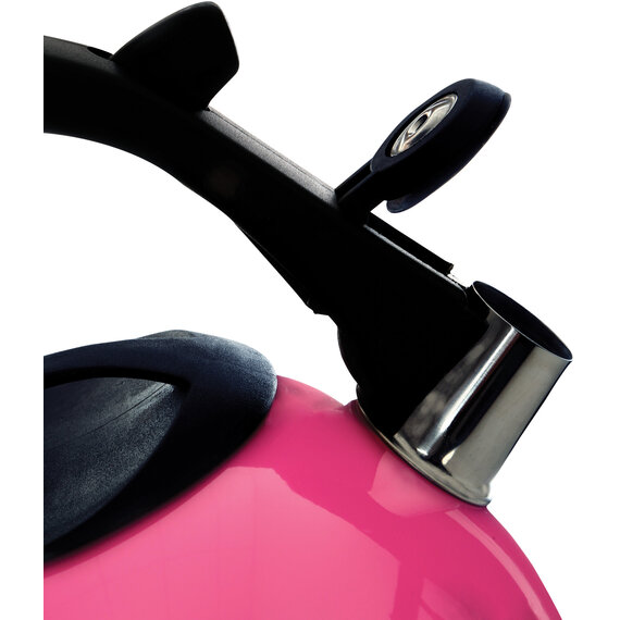 Zion Hot Pink 2.5 Ltr Whistling Kettle