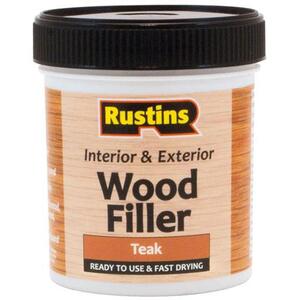 Rustins Acrylic Wood Filler Teak 250ml