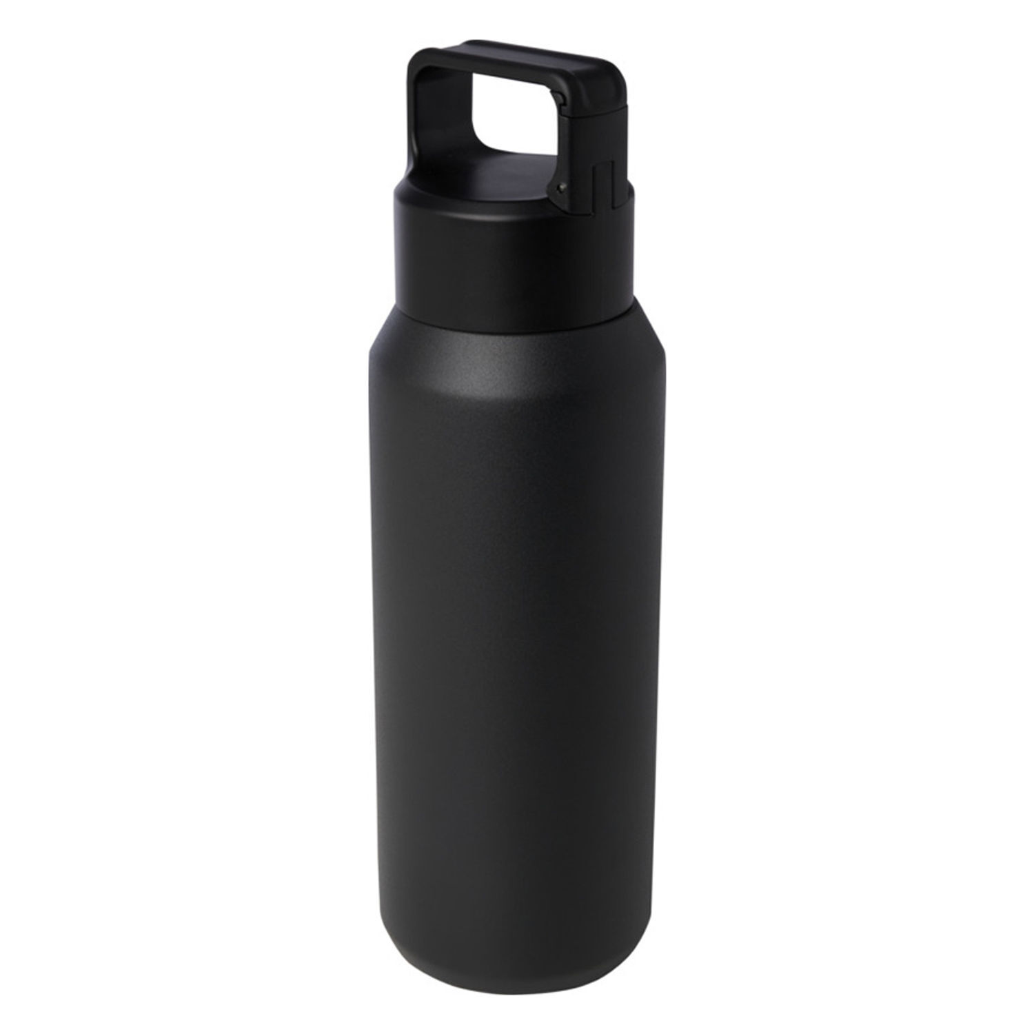 Floso Astra Recycled Stainless Steel 600Ml Insulated Water Bottle - Solid Black