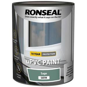 Ronseal uPVC Paint Sage Satin 750ml
