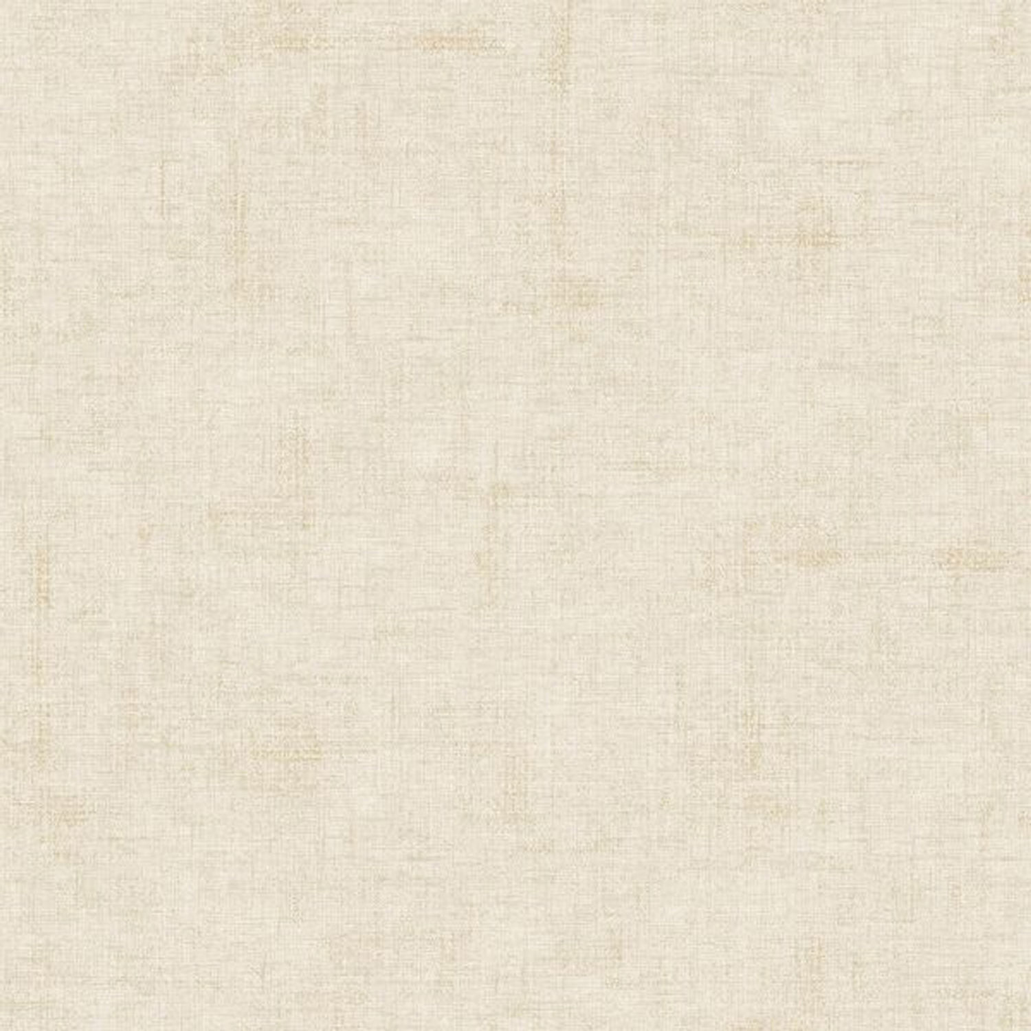 Rackhams Cream/Gold Linen Heavyweight Vinyl Textured Wallpaper - 10M X 53Cm - 50% Vinyl/50% Paper - Image 3